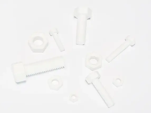 Cutting-edge engineering? The key lies in the use of advanced ceramic screws.